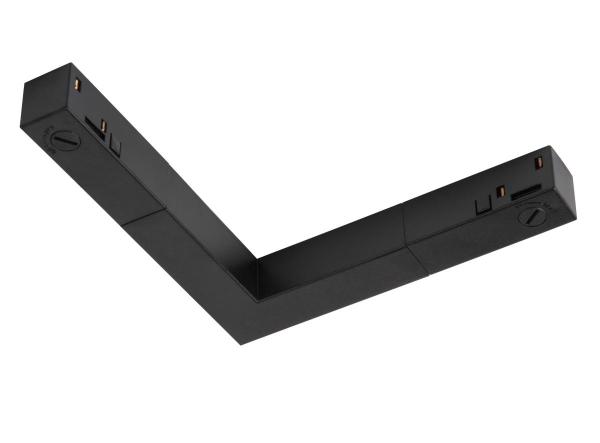 L-Verbinder elektrisch, 48V TRACK, schwarz, DALI