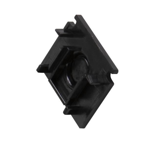 Endkappe für Aufbauschiene standard, 48V TRACK, schwarz
