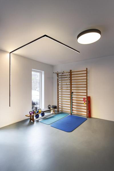 IN-LINE 22 48V TRACK, opal, DALI, Spot, schwarz / schwarz, 7.3 W, 570 lm, 3000 K, CRI 90, 95°