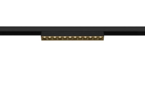 IN-LINE 22 48V TRACK, Darklight Reflector, DALI, Spot, schwarz / schwarz, 7.3 W, 610 lm, 3000 K, CRI 90, 35°