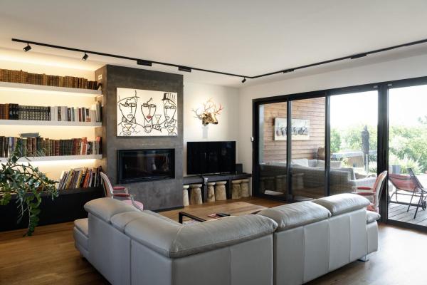 IN-LINE 22 48V TRACK, Darklight Reflector, DALI, Spot, schwarz / schwarz, 7.3 W, 610 lm, 3000 K, CRI 90, 35°