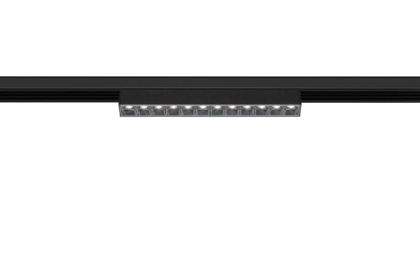 IN-LINE 22, 48V Spot, Darklight Reflector, DALI, schwarz, 7.3 W, 650 lm, 4000 K, CRI 90, 35°