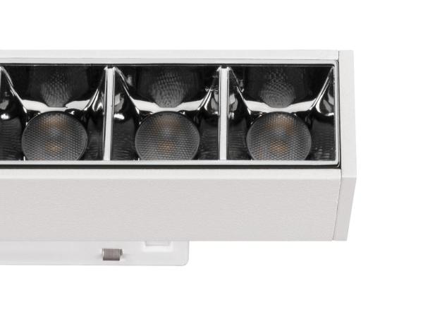 IN-LINE 22, 48V Spot, Darklight Reflector, DALI, weiß, 7.3 W, 650 lm, 4000 K, CRI 90, 35°