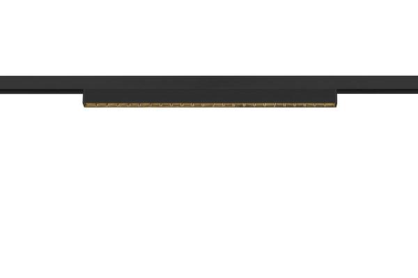 IN-LINE 44 48V TRACK, Darklight Reflector, DALI, Spot, schwarz / schwarz, 14 W, 1230 lm, 3000 K, CRI 90, 35°