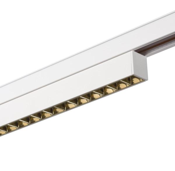 IN-LINE 44 48V TRACK, Darklight Reflector, DALI, Spot, weiß / weiß, 14 W, 1230 lm, 3000 K, CRI 90, 35°