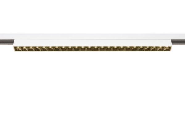 IN-LINE 44 48V TRACK, Darklight Reflector, DALI, Spot, weiß / weiß, 14 W, 1230 lm, 3000 K, CRI 90, 35°