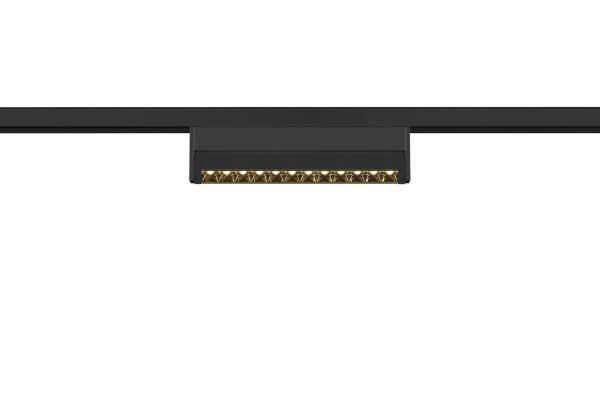 IN-LINE 24 48V TRACK, Move DALI, Darklight Reflector, Spot, schwarz / schwarz, 7.3 W, 610 lm, 3000 K, CRI 90, 35°