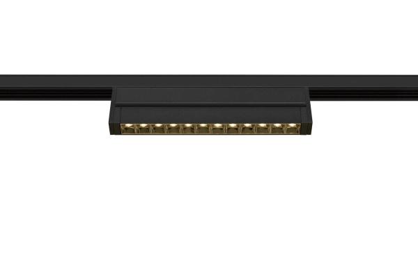 IN-LINE 24 48V TRACK, Move DALI, Darklight Reflector, Spot, schwarz / schwarz, 7.3 W, 610 lm, 3000 K, CRI 90, 35°