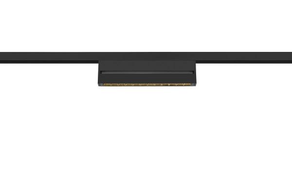 IN-LINE 24 48V TRACK, Move DALI, Darklight Reflector, Spot, schwarz / schwarz, 7.3 W, 610 lm, 3000 K, CRI 90, 35°