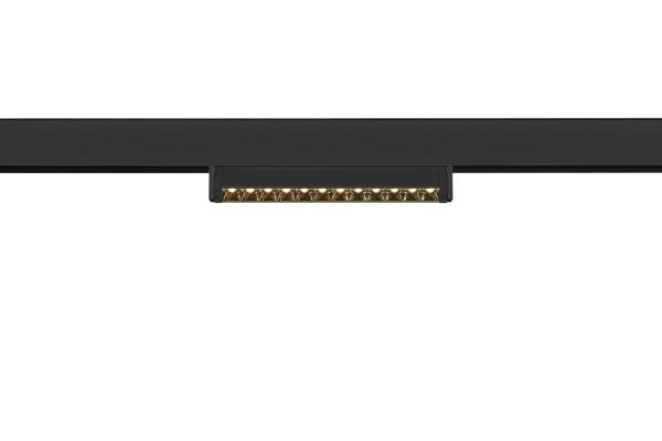 IN-LINE 24 48V TRACK, Move DALI, Darklight Reflector, Spot, schwarz / schwarz, 7.3 W, 610 lm, 3000 K, CRI 90, 35°