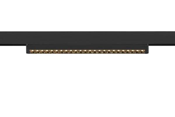 IN-LINE 46 48V TRACK, Move DALI, Darklight Reflector, Spot, schwarz / schwarz, 14 W, 1180 lm, 2700 K, CRI 90, 35°
