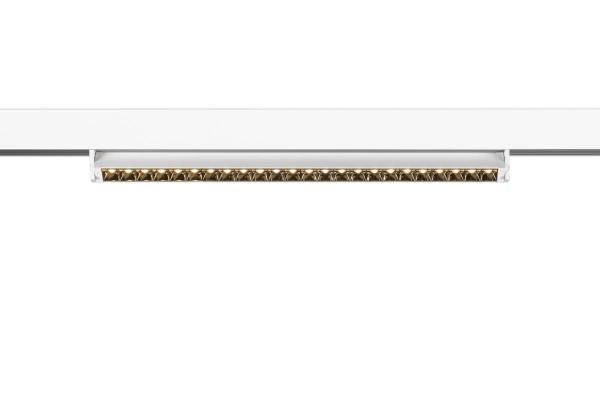 IN-LINE 46 48V TRACK, Move DALI, Darklight Reflector, Spot, weiß / weiß, 14 W, 1180 lm, 2700 K, CRI 90, 35°