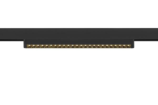 IN-LINE 46 48V TRACK, Move DALI, Darklight Reflector, Spot, schwarz / schwarz, 14 W, 1230 lm, 3000 K, CRI 90, 35°