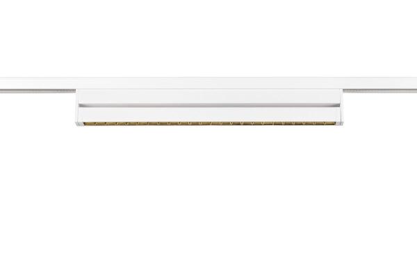 IN-LINE 46 48V TRACK, Move DALI, Darklight Reflector, Spot, weiß / weiß, 14 W, 1230 lm, 3000 K, CRI 90, 35°