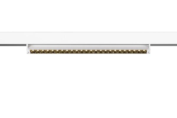 IN-LINE 46 48V TRACK, Move DALI, Darklight Reflector, Spot, weiß / weiß, 14 W, 1230 lm, 3000 K, CRI 90, 35°