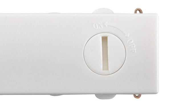 NUMINOS® XS, 48V Spot, rund, 4000 K, 8.7 W, DALI 2, 55°, matt weiß / matt schwarz