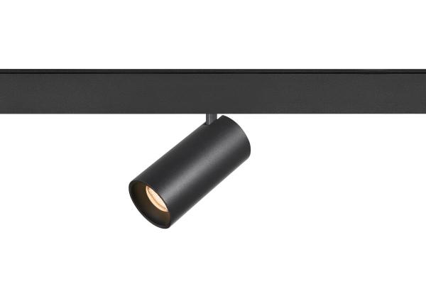 NUMINOS® S 48V TRACK, DALI, Spot, schwarz / schwarz, 16 W, 970 lm, 2700 K, CRI 90, 40°