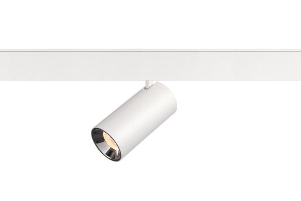 NUMINOS® S 48V TRACK, DALI, Spot, weiß / chrom, 16 W, 960 lm, 2700 K, CRI 90, 20°