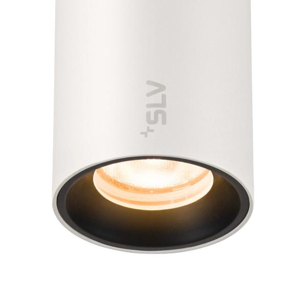 NUMINOS® XS 48V TRACK, DALI, Pendelleuchte, weiß / schwarz, 8.7 W, 620 lm, 2700 K, CRI 90, 40°