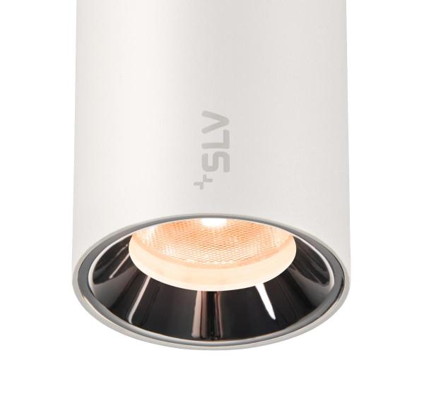 NUMINOS® XS 48V TRACK, DALI, Pendelleuchte, weiß / chrom, 8.7 W, 670 lm, 2700 K, CRI 90, 55°