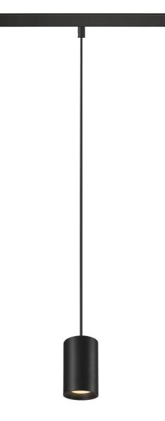 NUMINOS® XS 48V TRACK, DALI, Pendelleuchte, schwarz / schwarz, 8.7 W, 700 lm, 3000 K, CRI 90, 20°