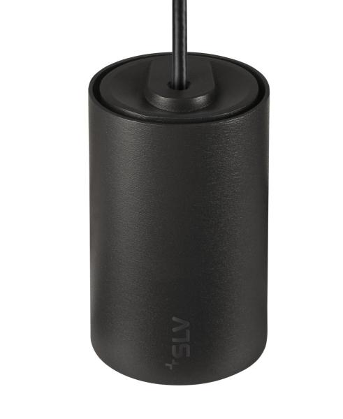 NUMINOS® XS 48V TRACK, DALI, Pendelleuchte, schwarz / chrom, 8.7 W, 730 lm, 3000 K, CRI 90, 20°