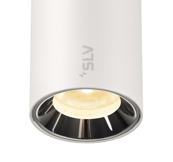 NUMINOS® XS 48V TRACK, DALI, Pendelleuchte, weiß / chrom, 8.7 W, 720 lm, 3000 K, CRI 90, 55°