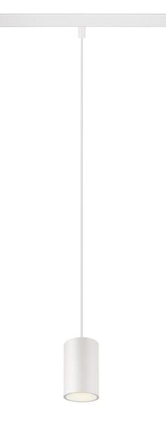 NUMINOS® XS, 48V Pendelleuchte, Pendellänge 150 cm, 4000 K, 40°, DALI 2, matt weiß