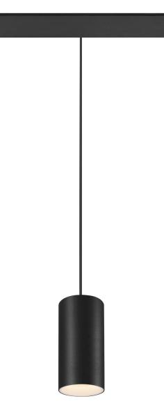 NUMINOS® S 48V TRACK, DALI, Pendelleuchte, schwarz / weiß, 16 W, 1020 lm, 2700 K, CRI 90, 20°