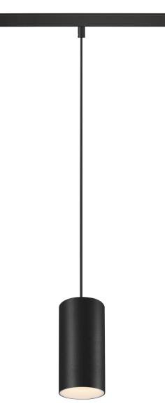 NUMINOS® S 48V TRACK, DALI, Pendelleuchte, schwarz / weiß, 16 W, 1050 lm, 2700 K, CRI 90, 40°