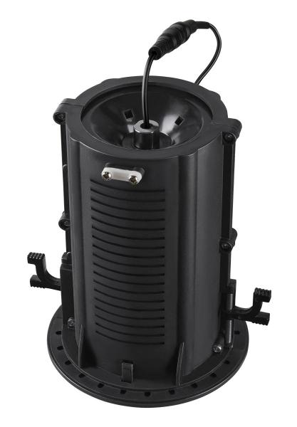 NUMINOS® PROJECTOR M, Deckeneinbauleuchte, 3000 K, 20°, zylindrisch, schwarz / chrom