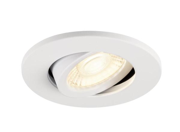 UNIVERSAL DOWNLIGHT Abdeckung, für Downlight IP20, schwenkbar, rund, weiss