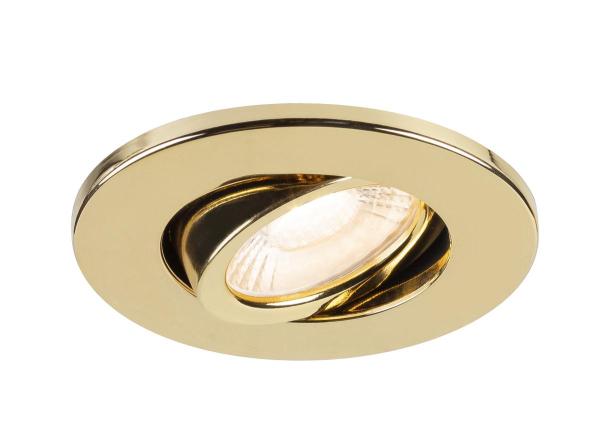 UNIVERSAL DOWNLIGHT Abdeckung, für Downlight IP20, schwenkbar, rund, gold