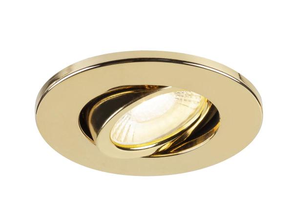 UNIVERSAL DOWNLIGHT Abdeckung, für Downlight IP20, schwenkbar, rund, gold