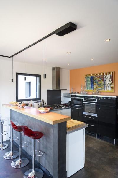 48V TRACK Transformator Gehäuse inkl. Endeinspeiser rechts, DALI, schwarz