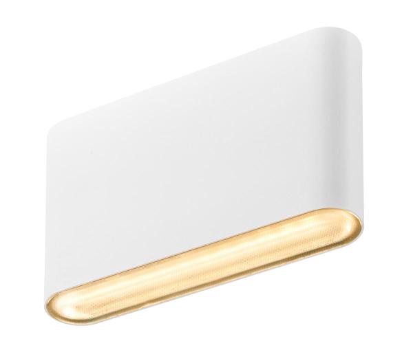 OVAL 14 WL, Wandaufbauleuchte 2700/3000 K, 6 W, weiß