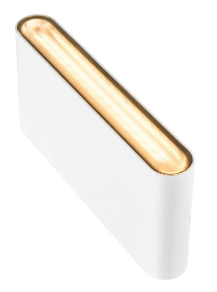 OVAL 18 WL, Wandaufbauleuchte 2700/3000 K, 10 W, weiß