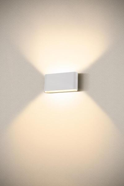 OVAL 18 WL, Wandaufbauleuchte 2700/3000 K, 10 W, weiß