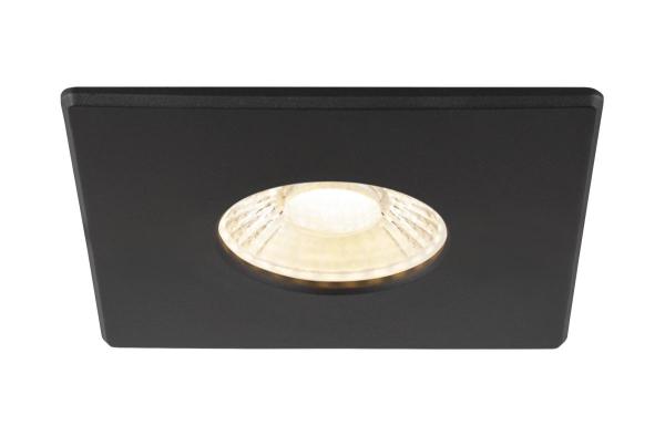 UNIVERSAL DOWNLIGHT Abdeckung, für Downlight IP65, eckig, schwarz