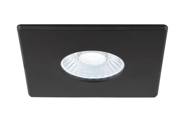 UNIVERSAL DOWNLIGHT Abdeckung, für Downlight IP65, eckig, schwarz