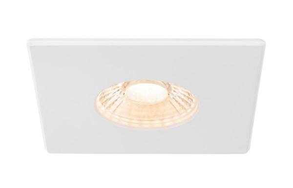 UNIVERSAL DOWNLIGHT Abdeckung, für Downlight IP65, eckig, weiß