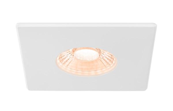 UNIVERSAL DOWNLIGHT Abdeckung, für Downlight IP65, eckig, weiß