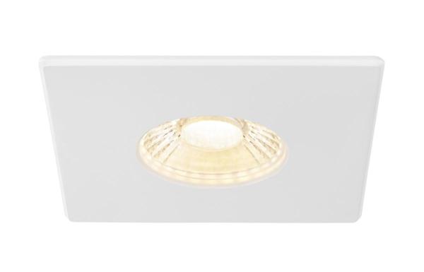 UNIVERSAL DOWNLIGHT Abdeckung, für Downlight IP65, eckig, weiß