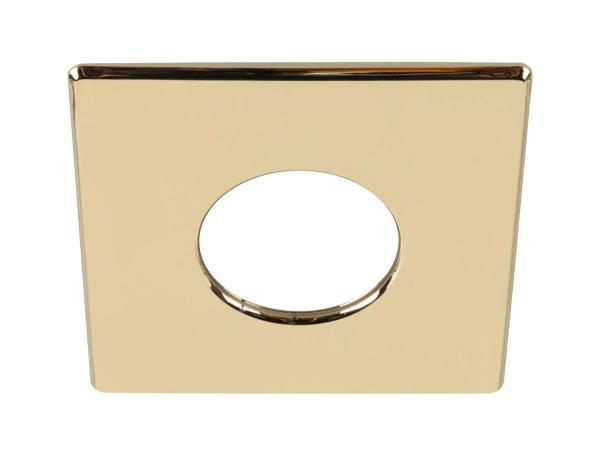 UNIVERSAL DOWNLIGHT Abdeckung, für Downlight IP65, eckig, gold
