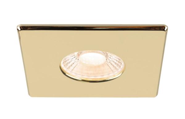 UNIVERSAL DOWNLIGHT Abdeckung, für Downlight IP65, eckig, gold