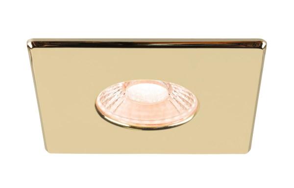 UNIVERSAL DOWNLIGHT Abdeckung, für Downlight IP65, eckig, gold