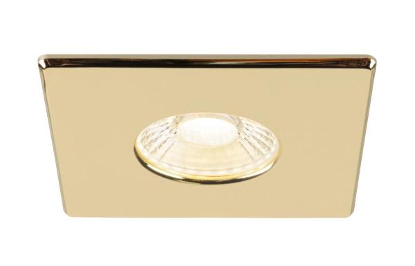 UNIVERSAL DOWNLIGHT Abdeckung, für Downlight IP65, eckig, gold