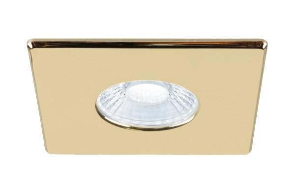 UNIVERSAL DOWNLIGHT Abdeckung, für Downlight IP65, eckig, gold