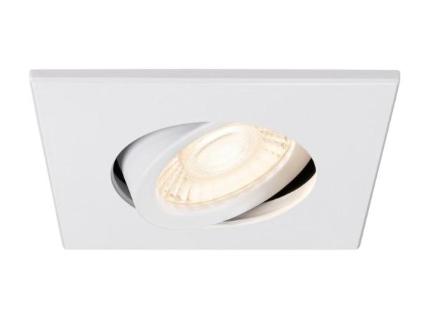 UNIVERSAL DOWNLIGHT Abdeckung, für Downlight IP20, schwenkbar, eckig, weiss
