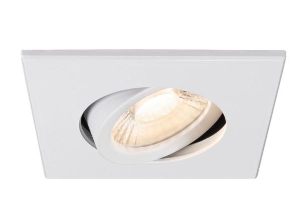 UNIVERSAL DOWNLIGHT Abdeckung, für Downlight IP20, schwenkbar, eckig, weiss